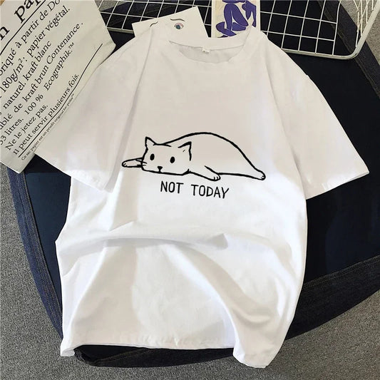 90s Graphic Rock Top Tees Female
